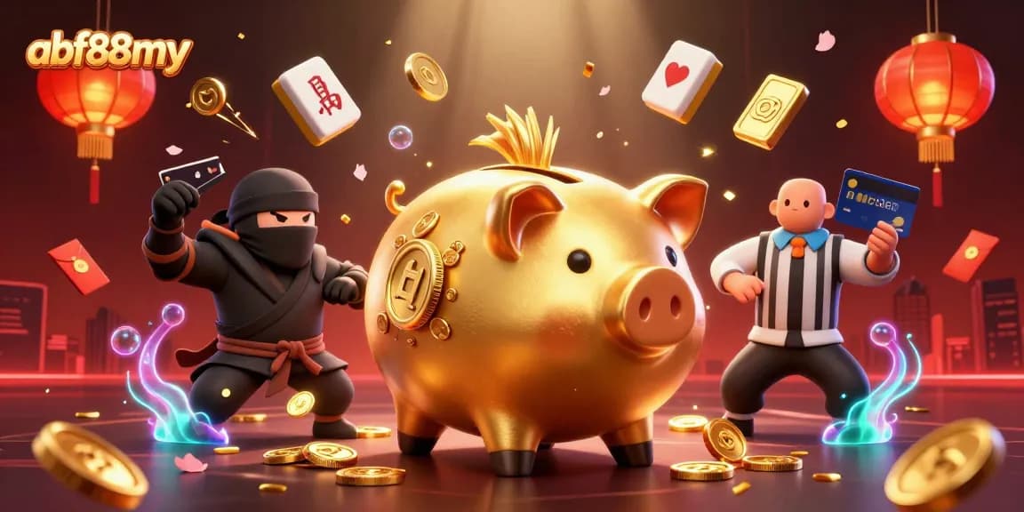 Engage with dynamic gaming action featuring afb88my’s vibrant casino characters and elements.