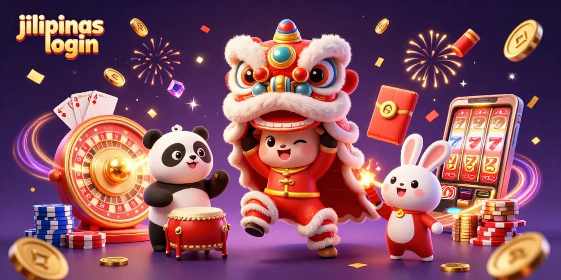 Experience thrilling gameplay with jilipinas login, featuring lively dance characters and casino elements.