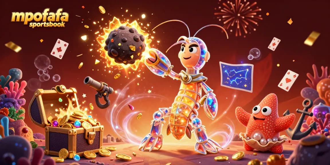 Experience dynamic gaming action with mpofafa sportsbook as the galactic shrimp bursts into gold coins.