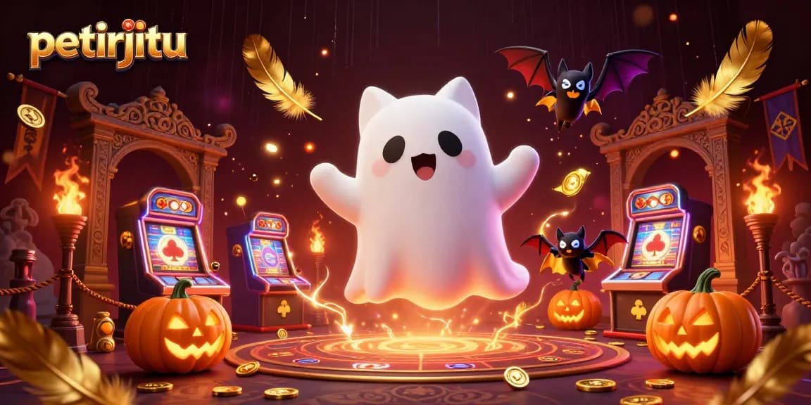 Permainan petirjitu dengan kucing hantu dan kelelawar vampir di kasino angker.