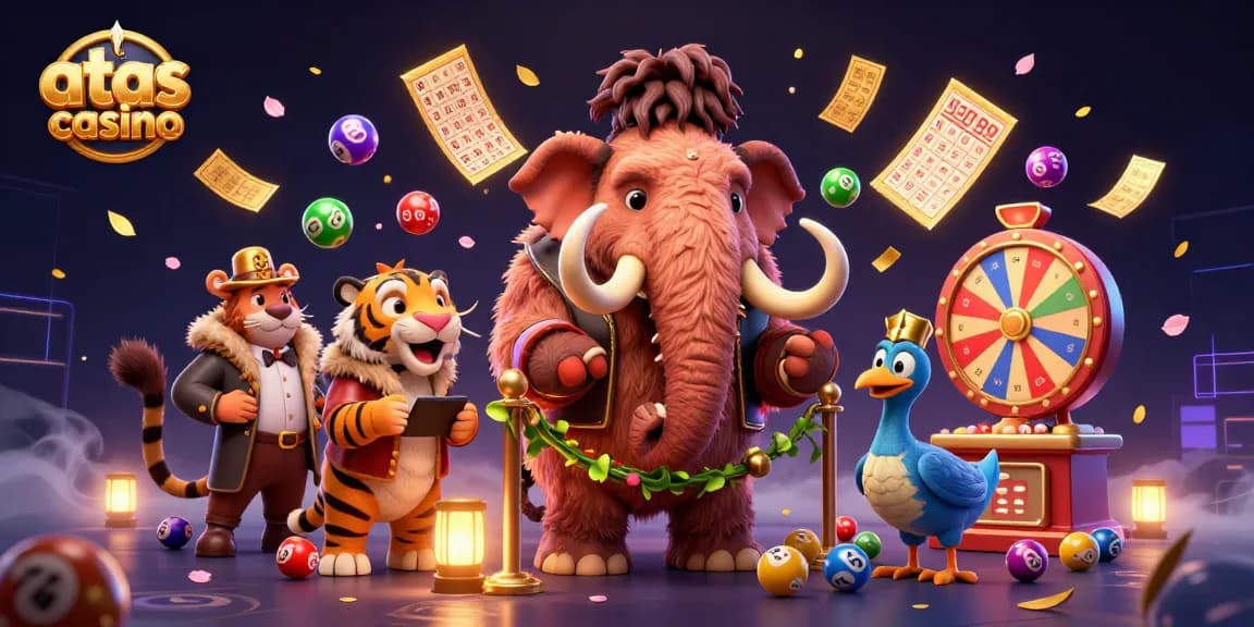 Experience thrilling action at atas casino featuring unique characters and vibrant game elements.