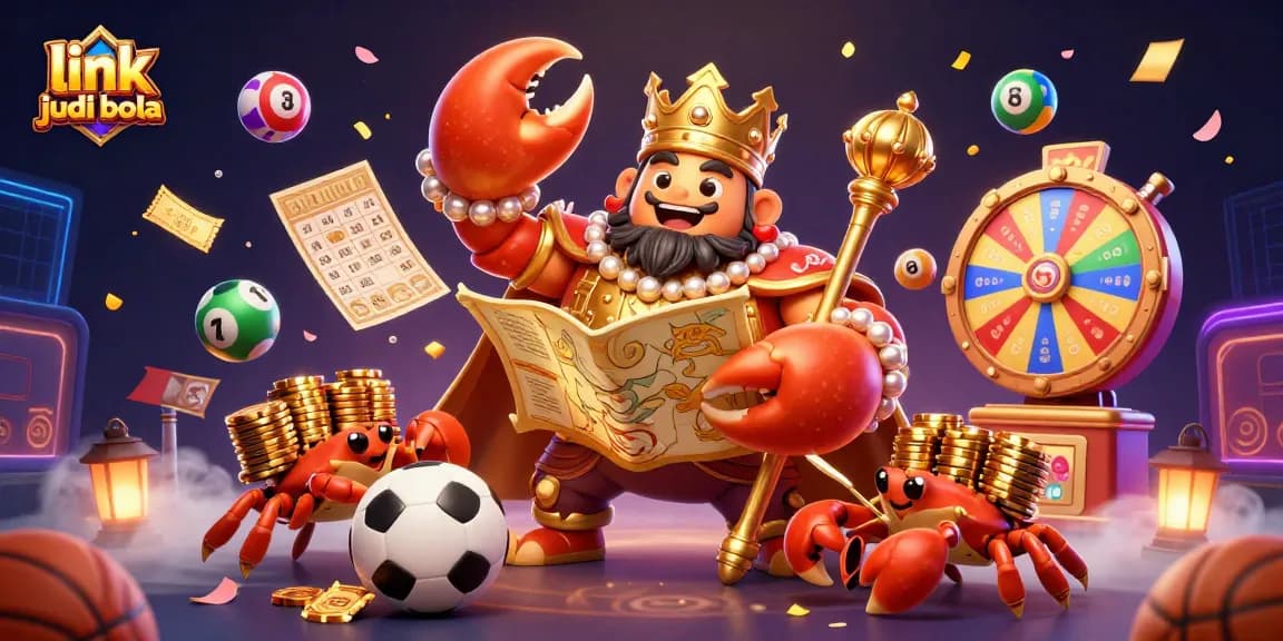 Place your bets with link judi bola while enjoying a festive sports betting scene.