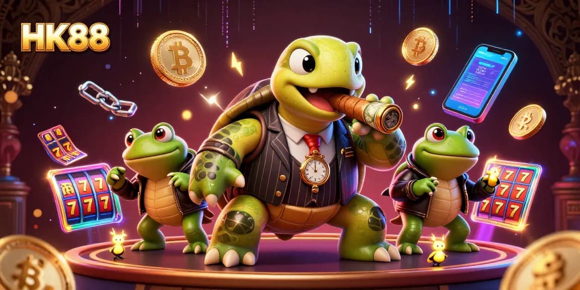 Experience exciting gameplay with HK88's vibrant casino characters and dynamic gaming elements.
