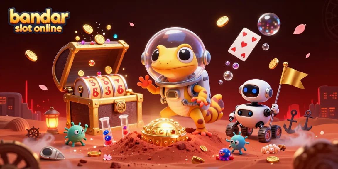 Bermain bandar slot online dengan gembira di kasino emas ditemukan Martian gecko di Mars.