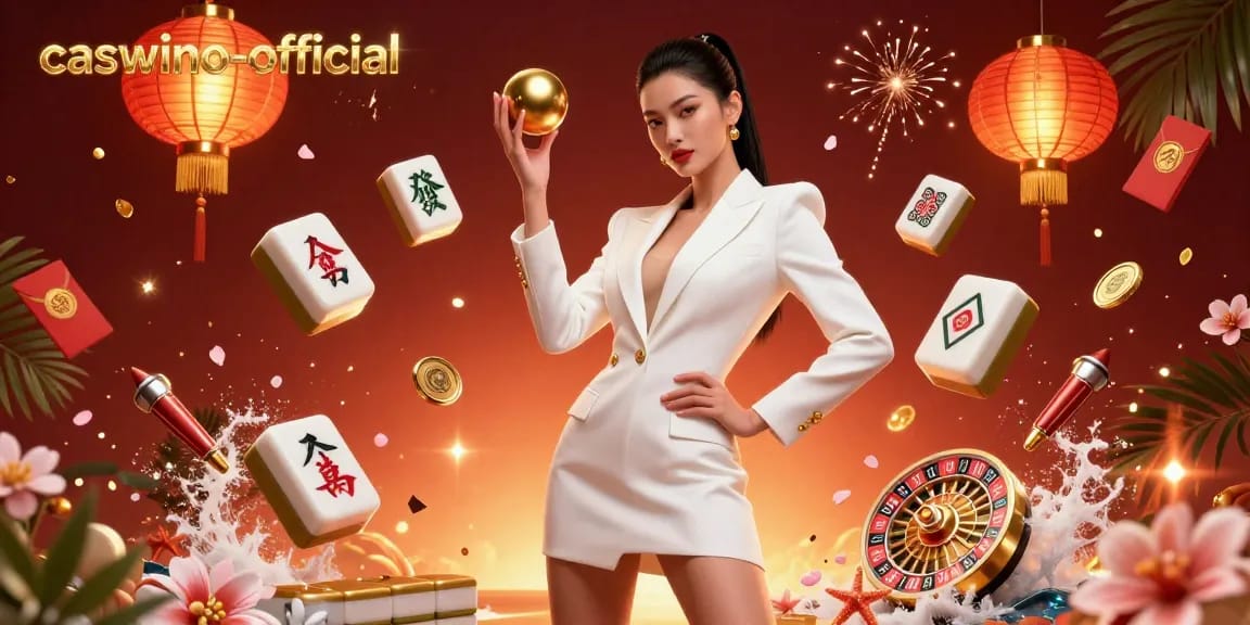 Experience casino excitement with caswino-official while playing roulette in a vibrant 3D digital world.