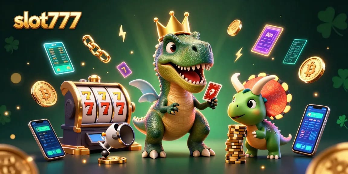 Spin the reels with slot777 using vibrant characters in a thrilling 3D casino scene.