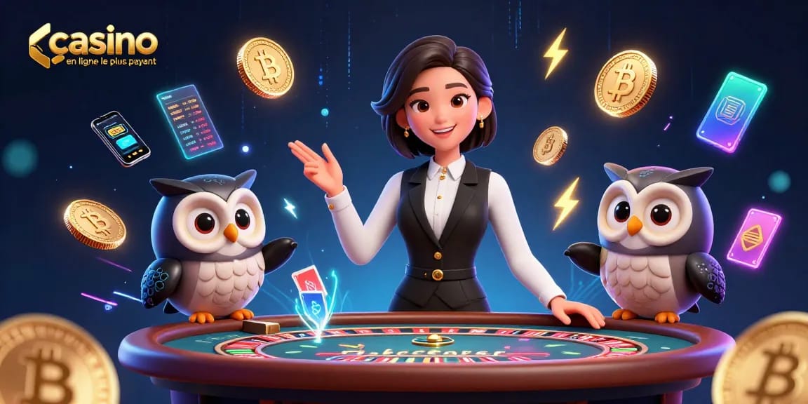 Découvrez des gains élevés au casino en ligne le plus payant avec des croupiers et des jeux.