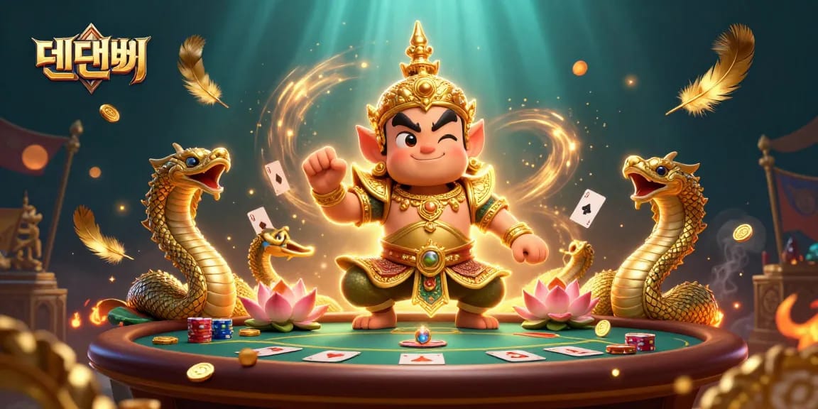 Engage with 텐텐벳 in an exciting casino atmosphere filled with vibrant characters and game elements.