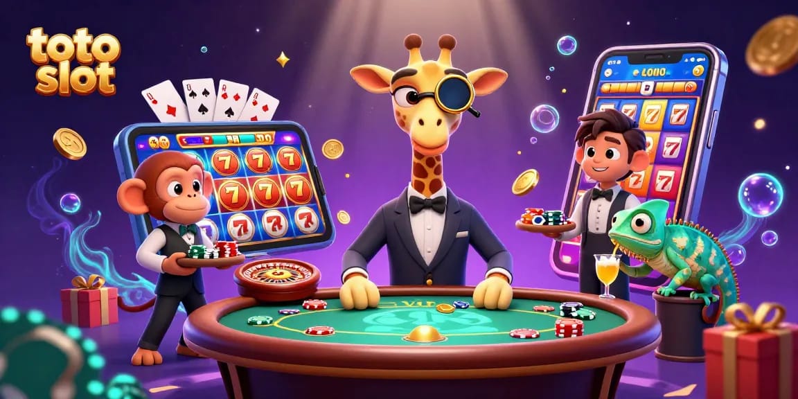 Spin to win at the toto slot with colorful slot reels and engaging gameplay elements