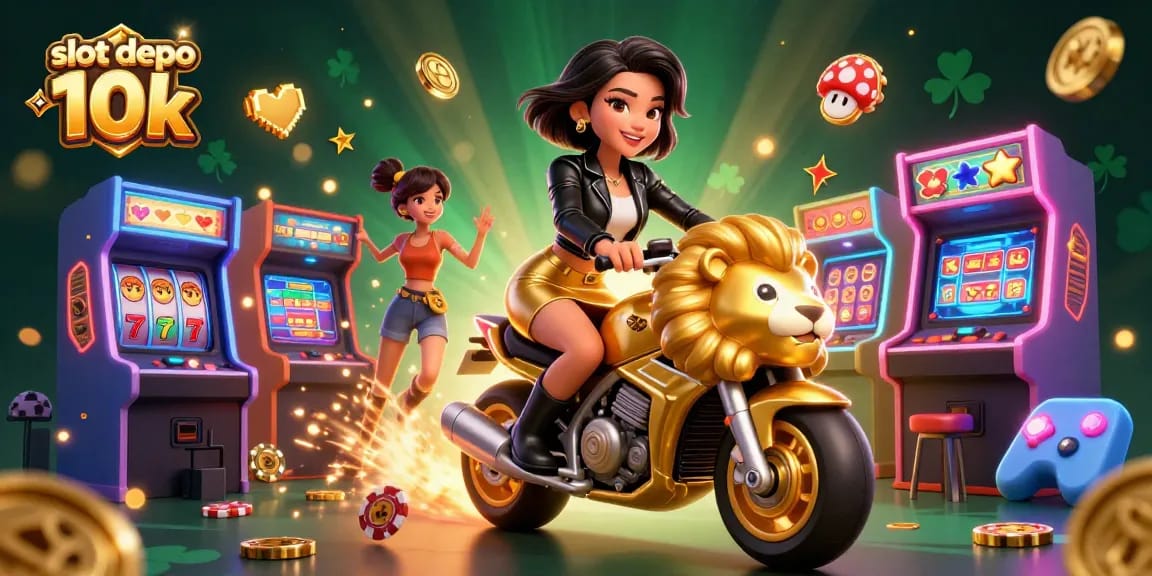 Experience thrilling gameplay with slot depo 10k featuring vibrant scenes and dynamic characters.