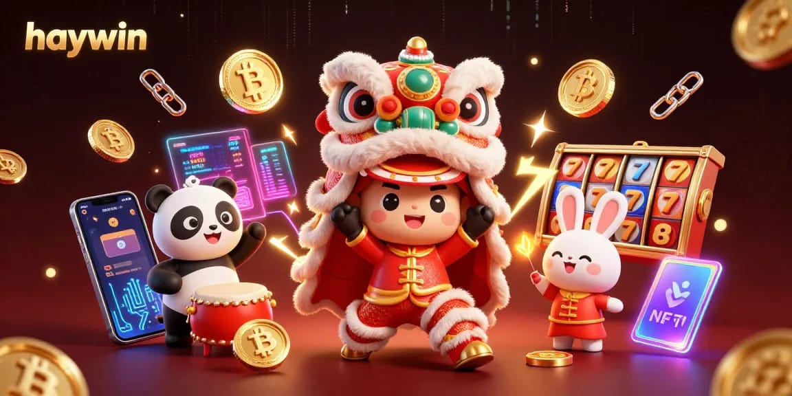 Engage in exciting gameplay at Haywin Casino with vibrant slot reels and memorable characters.