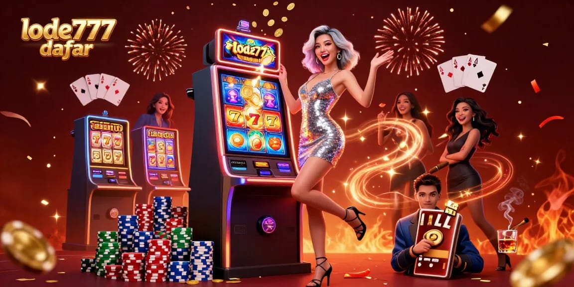 Spin jackpots with excitement at lode777 daftar in this vibrant casino scene.