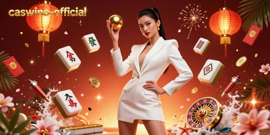 Experience casino excitement with caswino-official while playing roulette in a vibrant 3D digital world.
