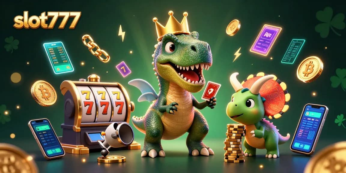 Spin the reels with slot777 using vibrant characters in a thrilling 3D casino scene.