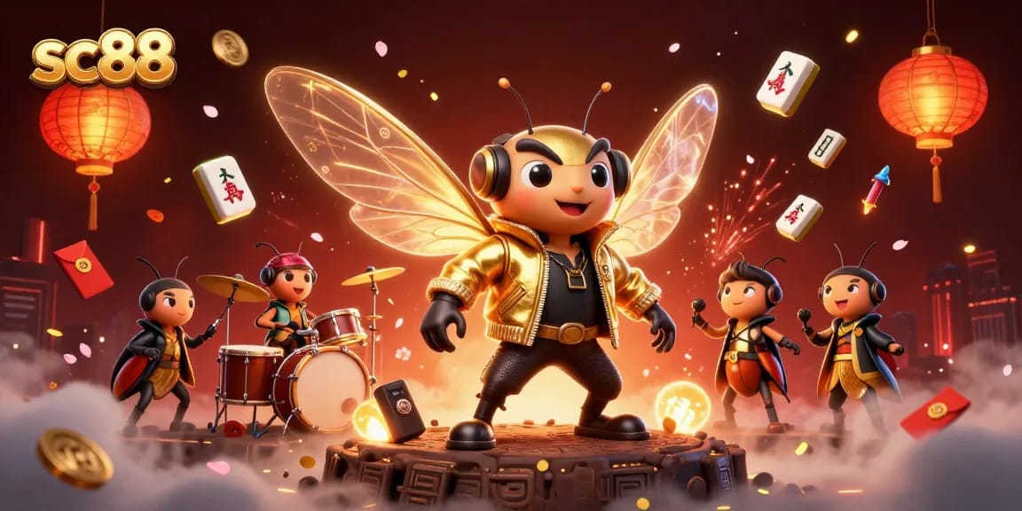Experience thrilling casino action with sc88's lively 3D characters and vibrant gaming elements.