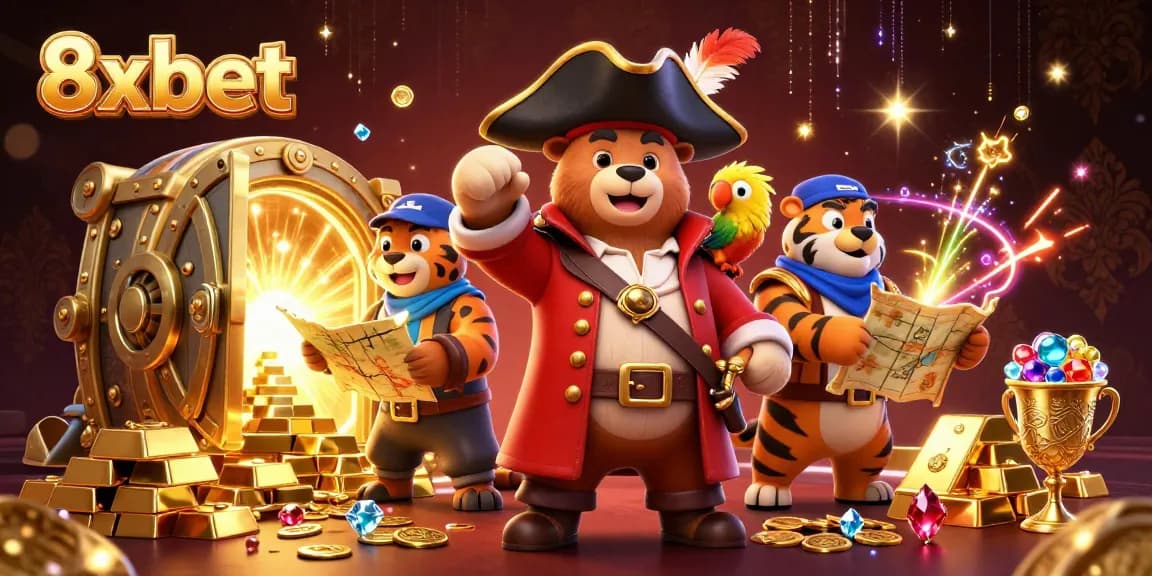 Win big with 8xbet while discovering rich treasures and gaming excitement in a vibrant casino atmosphere.