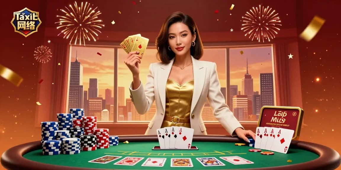 Experience Tài xỉu online with vibrant poker scenes, featuring an elegant Asian woman and dynamic gaming elements.