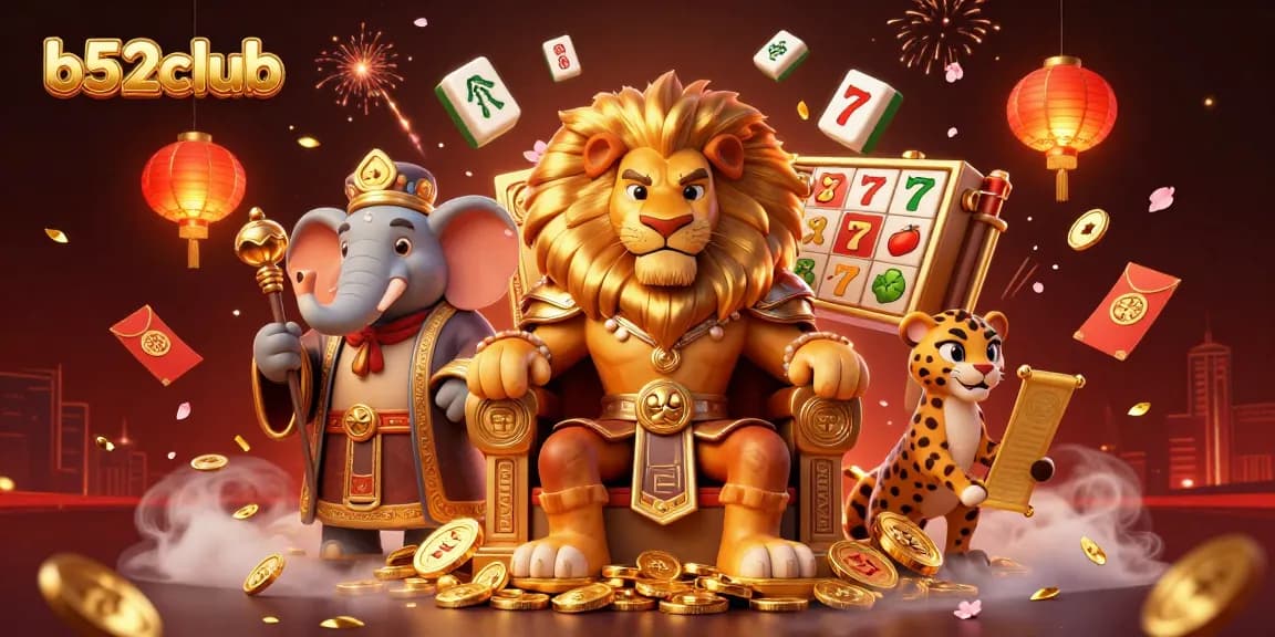 Engage with the exciting world of b52club, where the lion king reigns over thrilling slot games and vibrant celebrations.