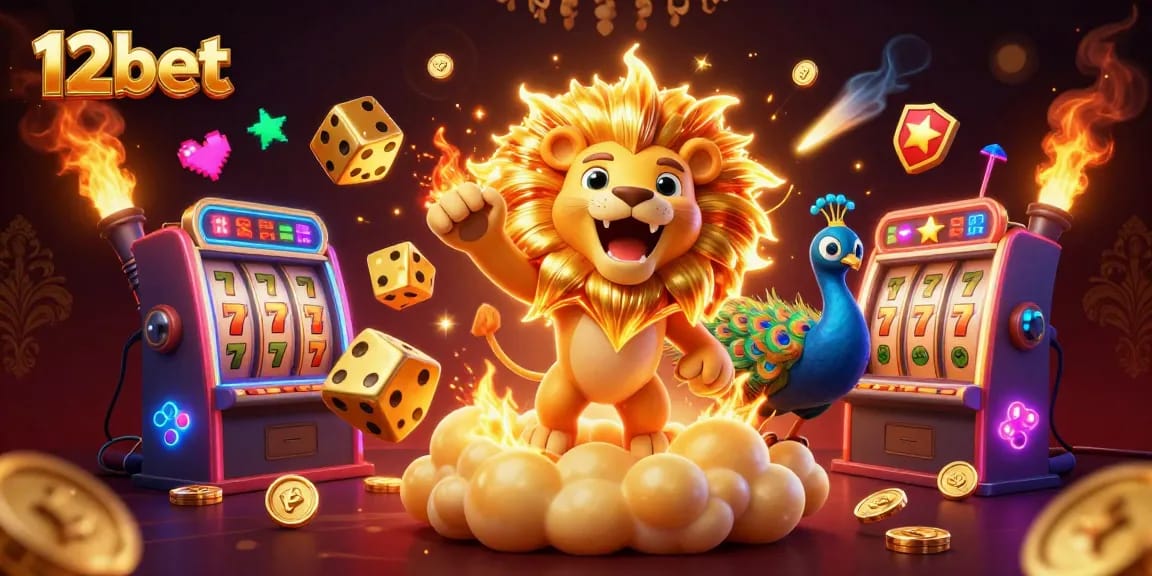 12bet trải nghiệm cá cược hấp dẫn với hình ảnh sôi động và màu sắc ấn tượng