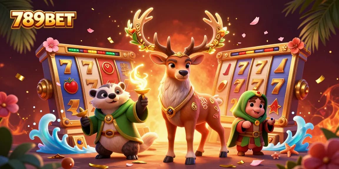 Win big with 789BET's stunning slots and jackpot experience illustrated in vibrant detail.