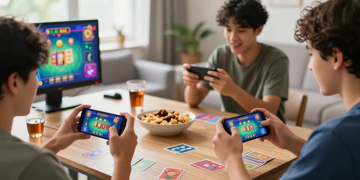 Click here to join the exciting Card Rummy gaming community with friends in a vibrant setting.