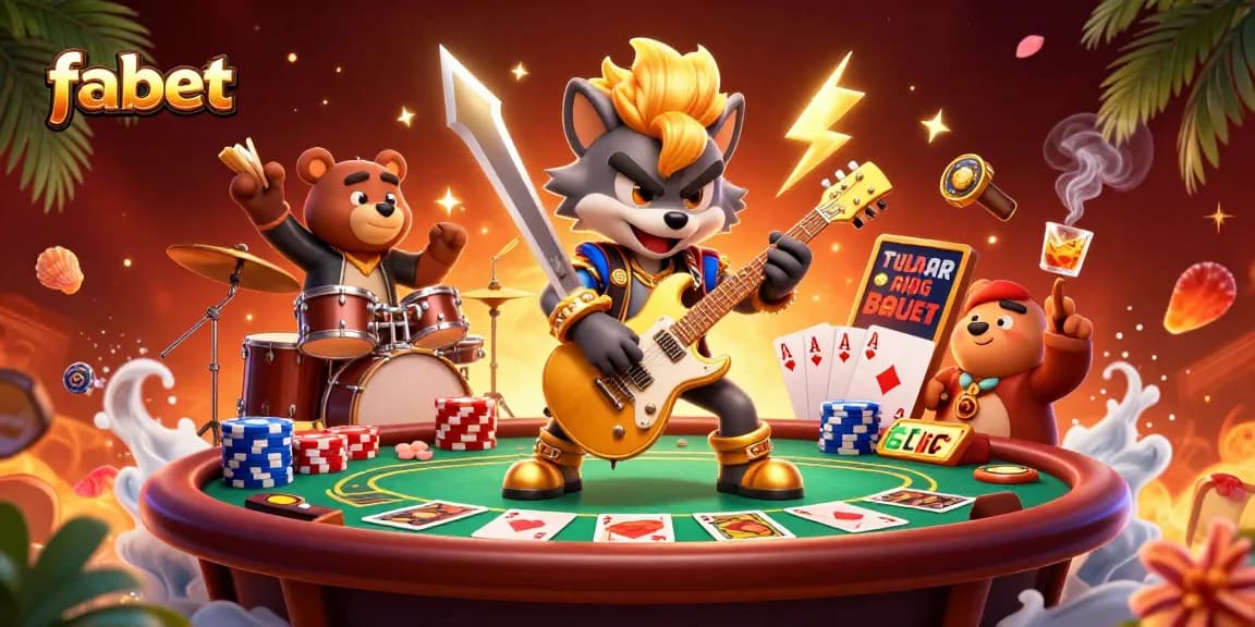 Experience thrilling gameplay at fabet with vibrant characters and dynamic casino elements.