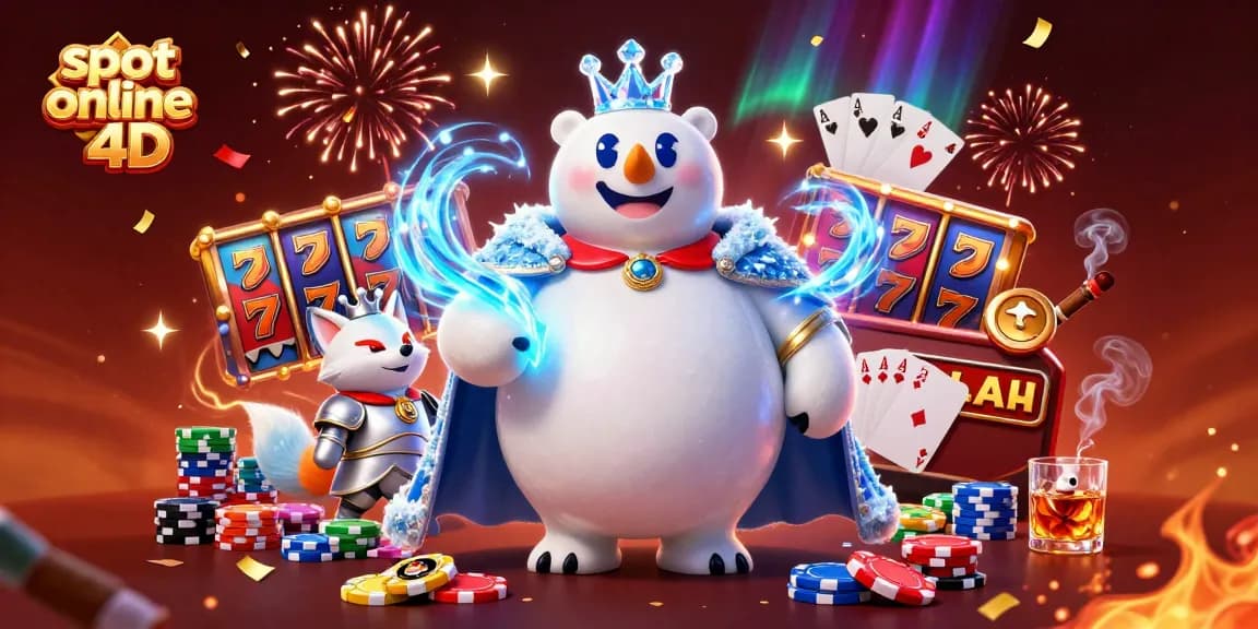 Experience thrilling action at slot online 4D with stunning visuals and vibrant casino elements.