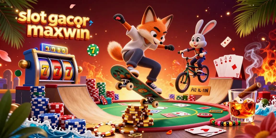 Experience instant wins in slot gacor maxwin with vibrant characters and engaging casino elements.