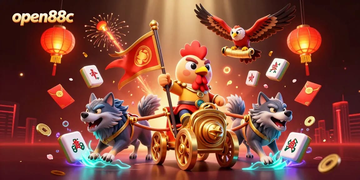 Engage in thrilling bets at open88c with dynamic gaming elements and festive visuals.
