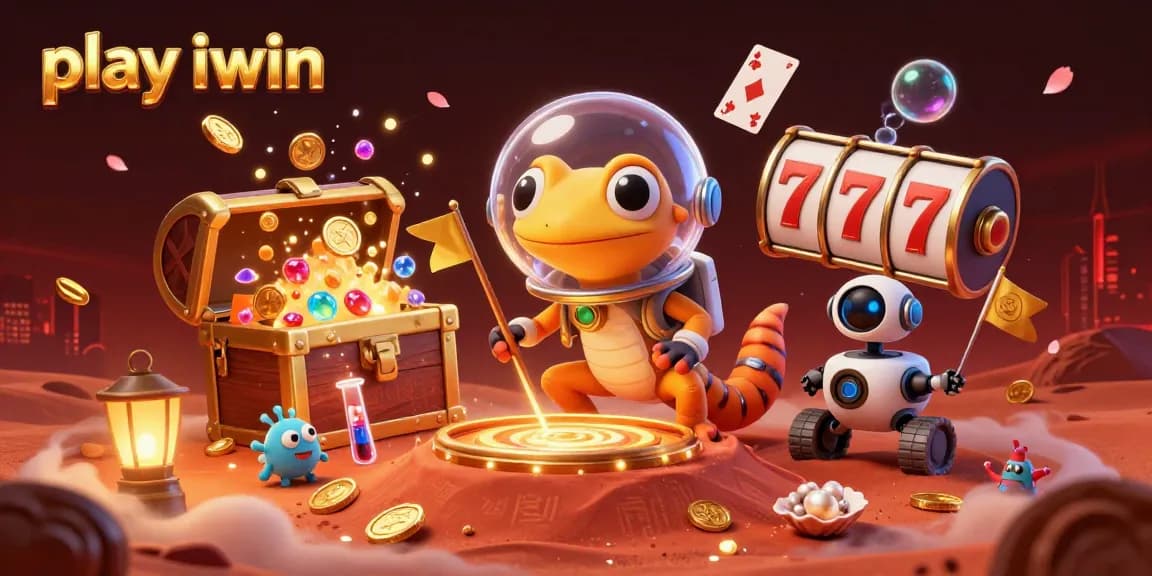 Experience the thrill and excitement to play iwin as the Martian gecko discovers a golden casino on Mars.