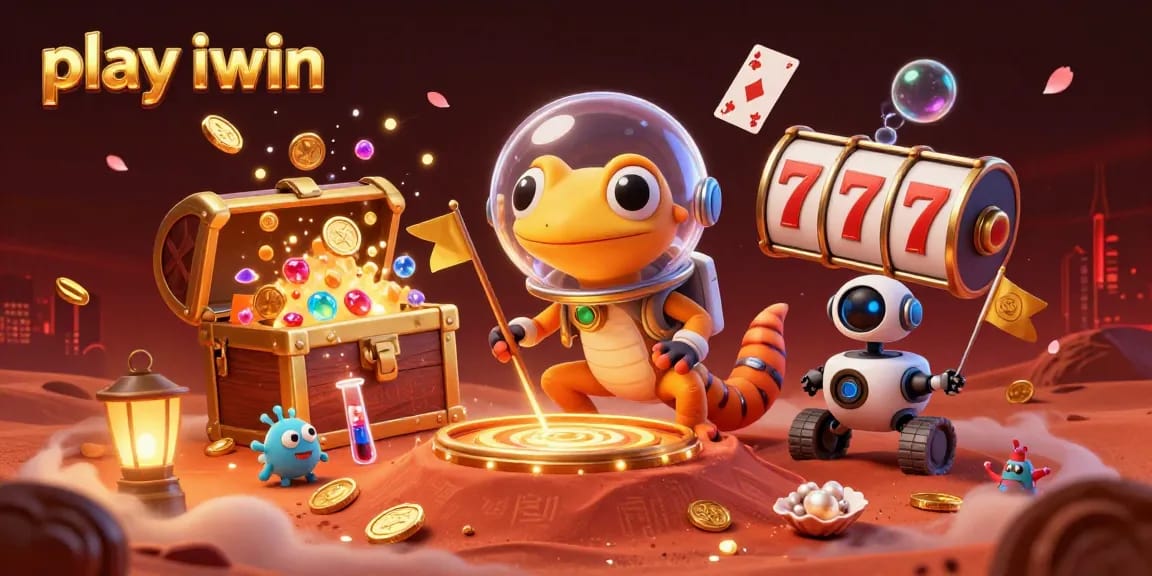 Experience the thrill and excitement to play iwin as the Martian gecko discovers a golden casino on Mars.