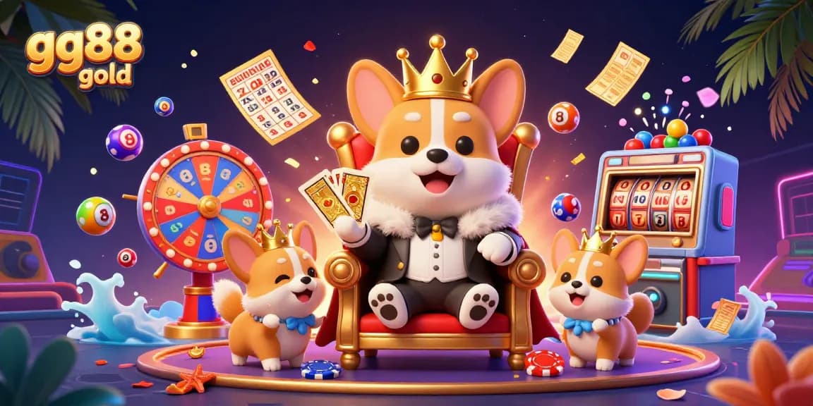 Engage with gg88 gold for exciting lotto wins among colorful dynamic illustrations.