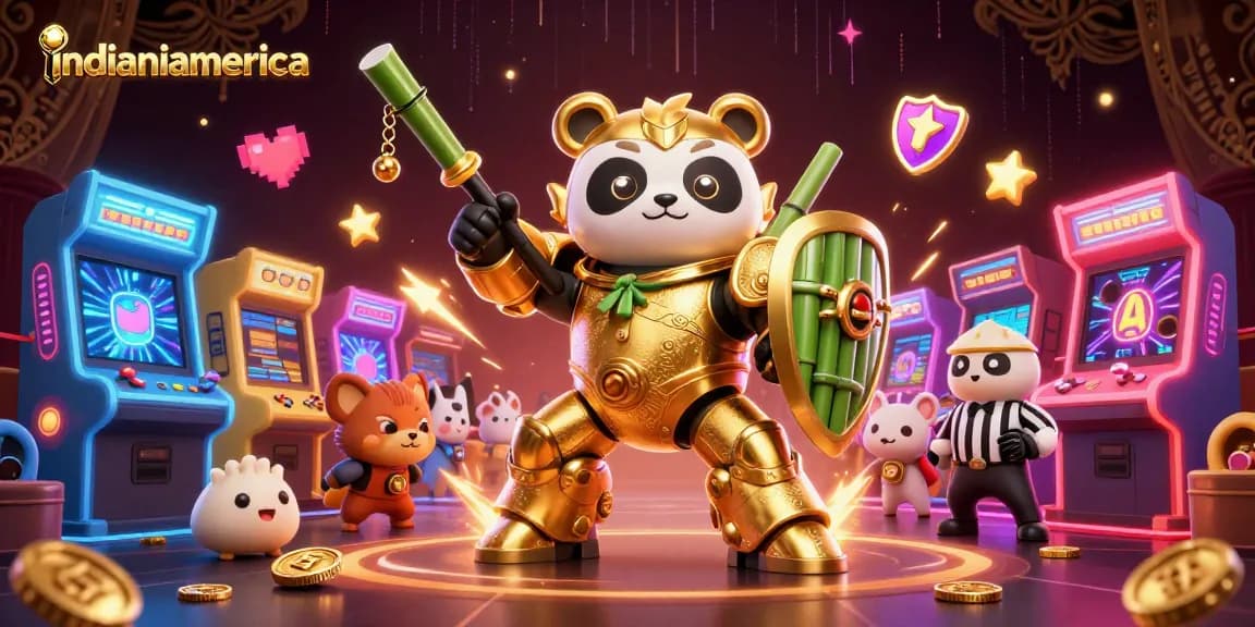 Engage with the thrilling world of indianiamerica in an action-packed 3D casino illustration.