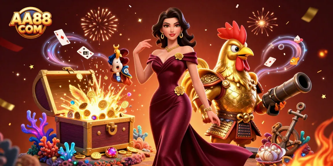 Play vibrant casino games at AA88 COM with a glamorous setting featuring thrilling elements.