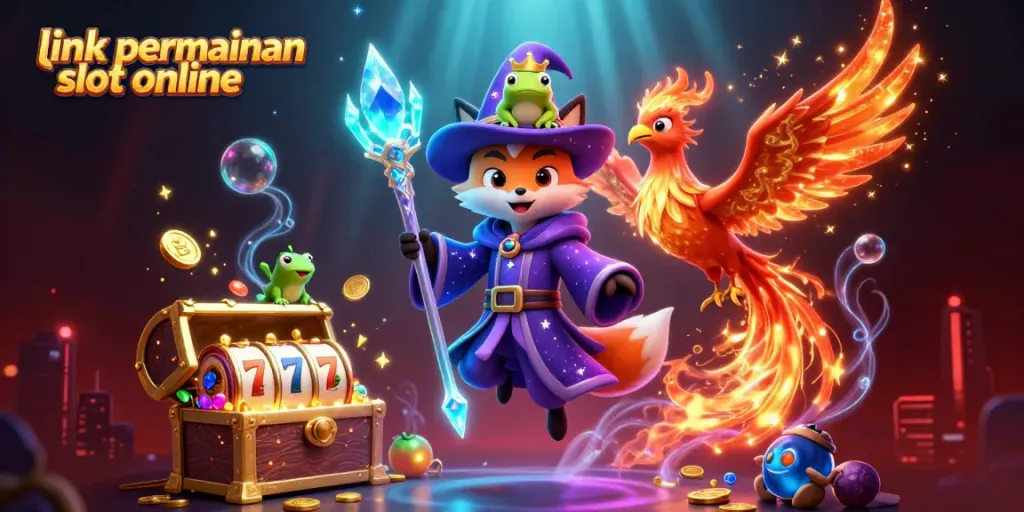 Menangkan permainan slot online dengan informasi terbaru dari link permainan slot online, penuh visual menarik.