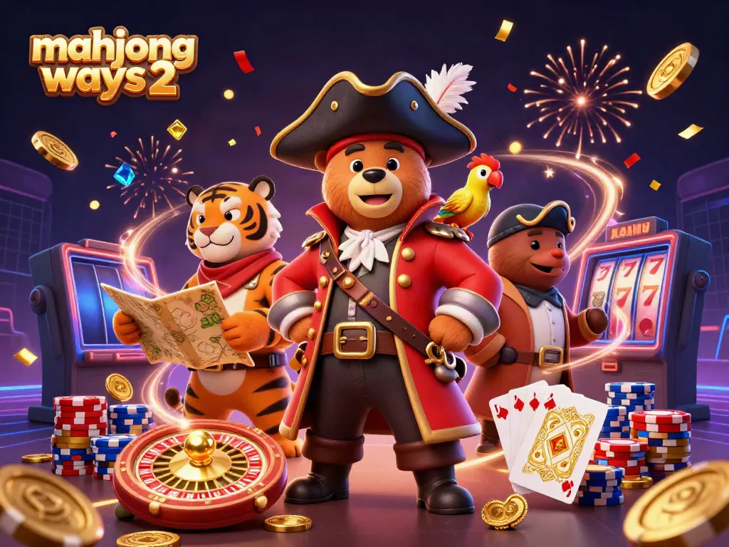 Experience thrilling gameplay with Mahjong Ways 2 featuring engaging characters and vibrant casino elements.