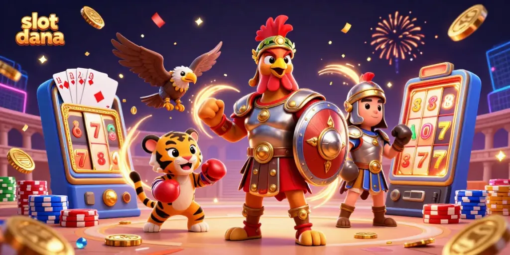Menangkan permainan slot dana dengan keberuntungan di arena kasino yang penuh gemerlap.