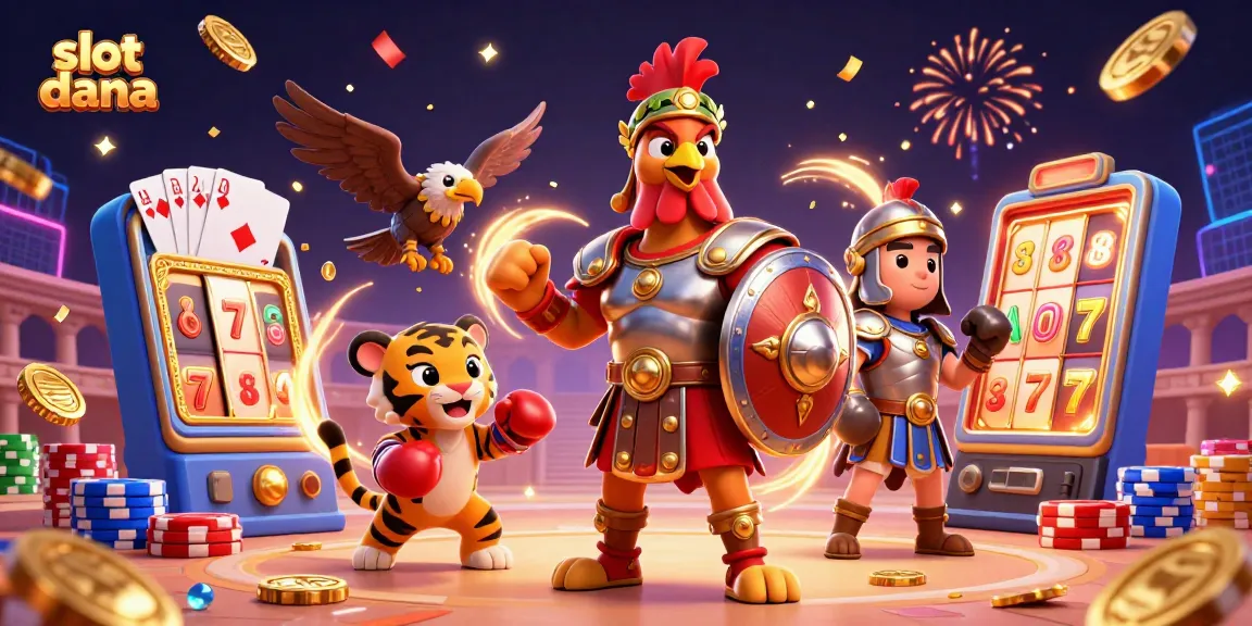 Menangkan permainan slot dana dengan keberuntungan di arena kasino yang penuh gemerlap.