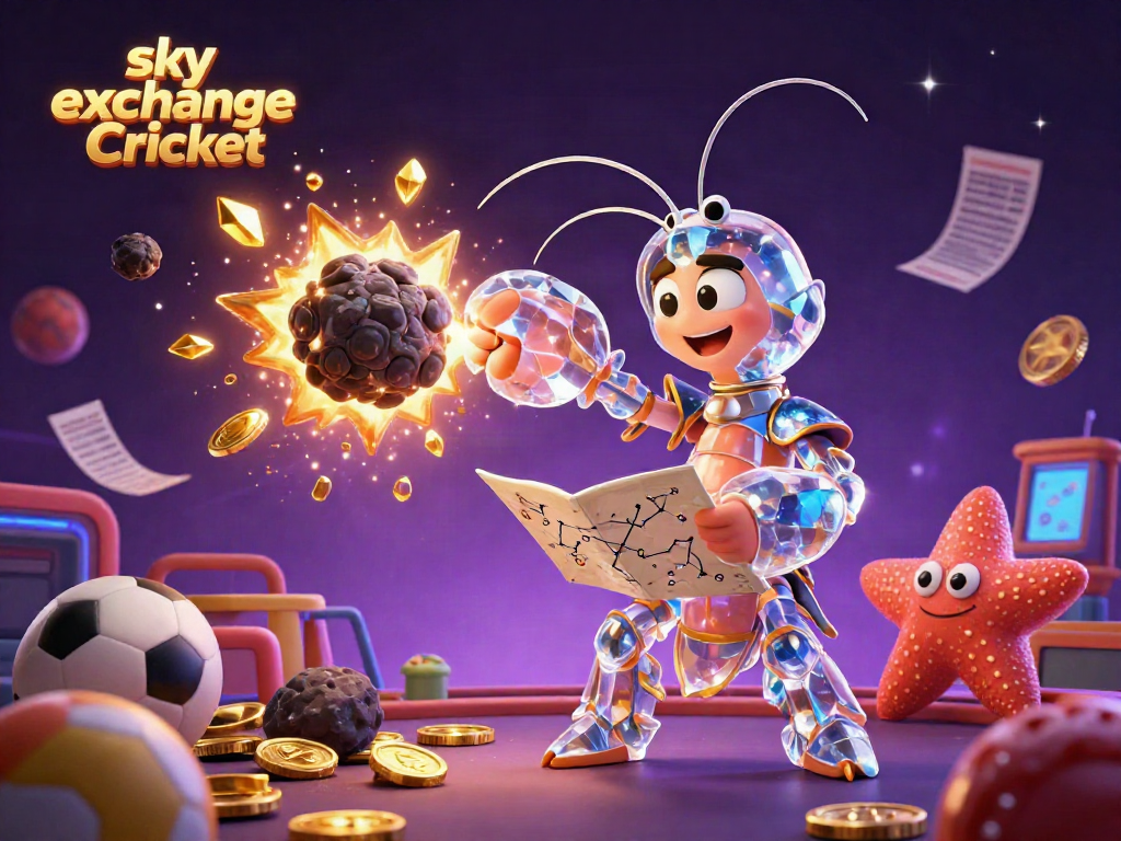 Experience sky exchange Cricket as a galactic samurai shrimp powers through an explosion of coins and gems.