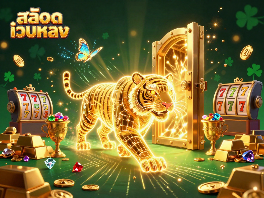 Experience thrilling online gameplay with สล็อตเว็บตรง in a vibrant digital casino setting.