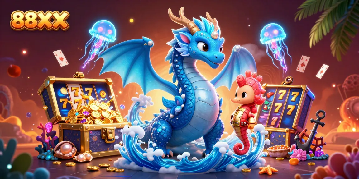 Spin thrilling games and win at 88XX with majestic dragon and vibrant slot visuals!