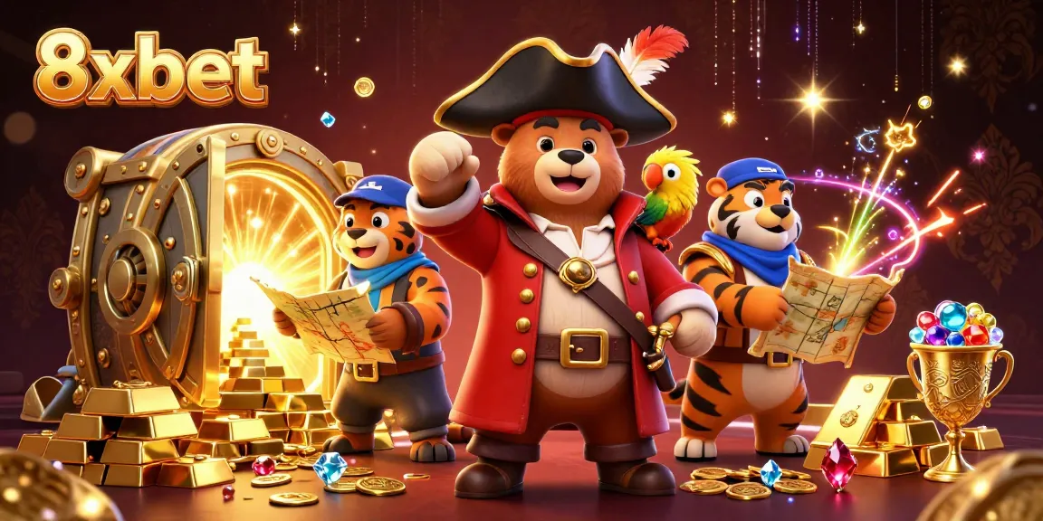 Win big with 8xbet while discovering rich treasures and gaming excitement in a vibrant casino atmosphere.