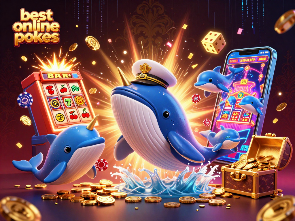 Experience the excitement of best online pokies with vibrant visuals showcasing a lively casino scene.