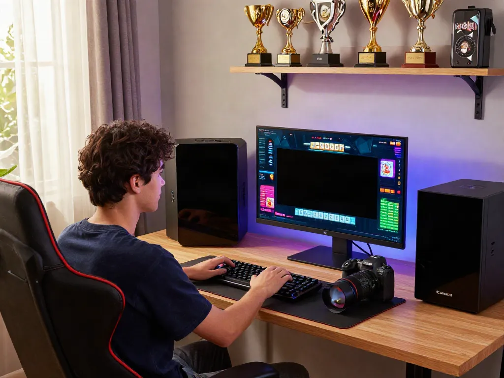 Tampilan permainan Mahjong Ways 2 dengan lingkungan gaming nyaman dan elemen dekoratif menarik.