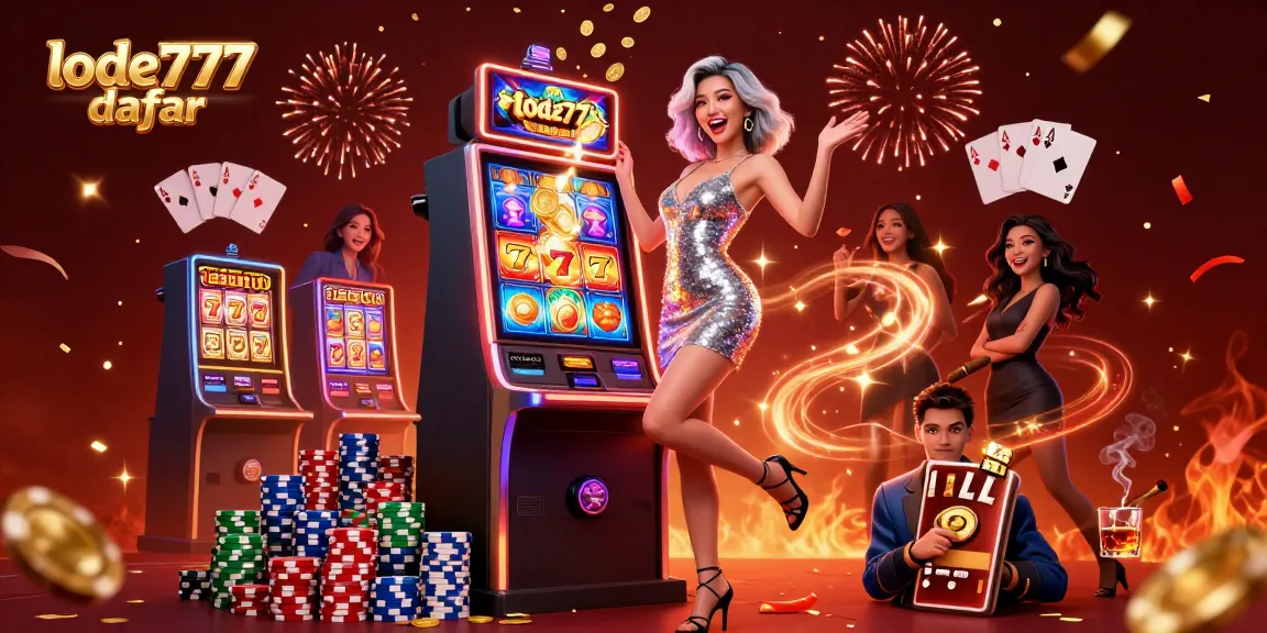 Spin jackpots with excitement at lode777 daftar in this vibrant casino scene.
