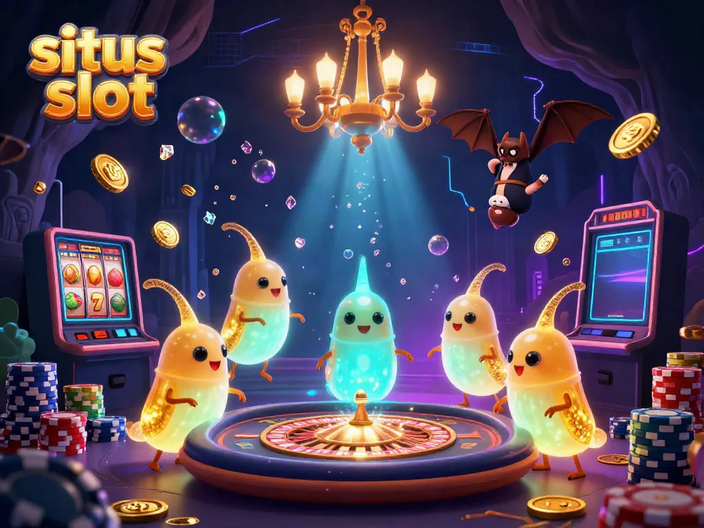 Menggulung situs slot dengan cahaya bioluminescent oleh kunang-kunang sambil bermain di kasino