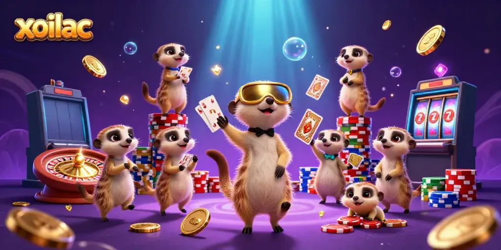 Experience the excitement of xoilac casino with meerkats running games and winning big.