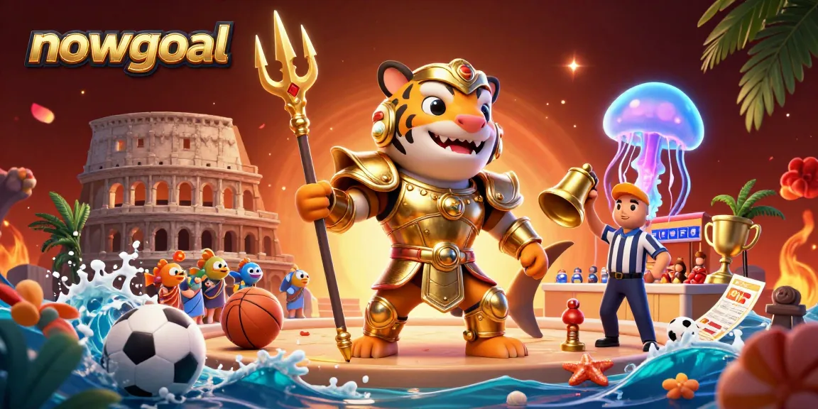 Experience fast betting insights with nowgoal's vibrant live sports casino illustration.