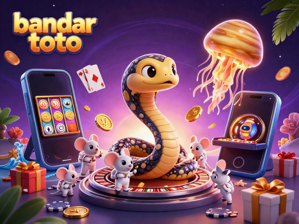 Bermain di bandar toto dengan slot 4D populer yang terlihat ceria dan interaktif.