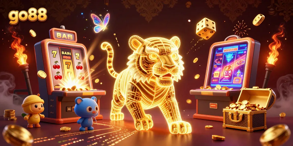 Experience the thrill of gaming at go88 with vibrant visuals and dynamic casino elements.